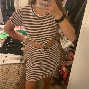 Knot tshirt dress pacsun